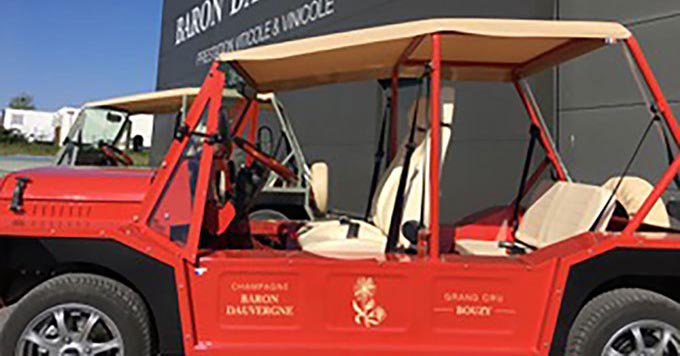 location de voitures électriques pour visiter la Champagne