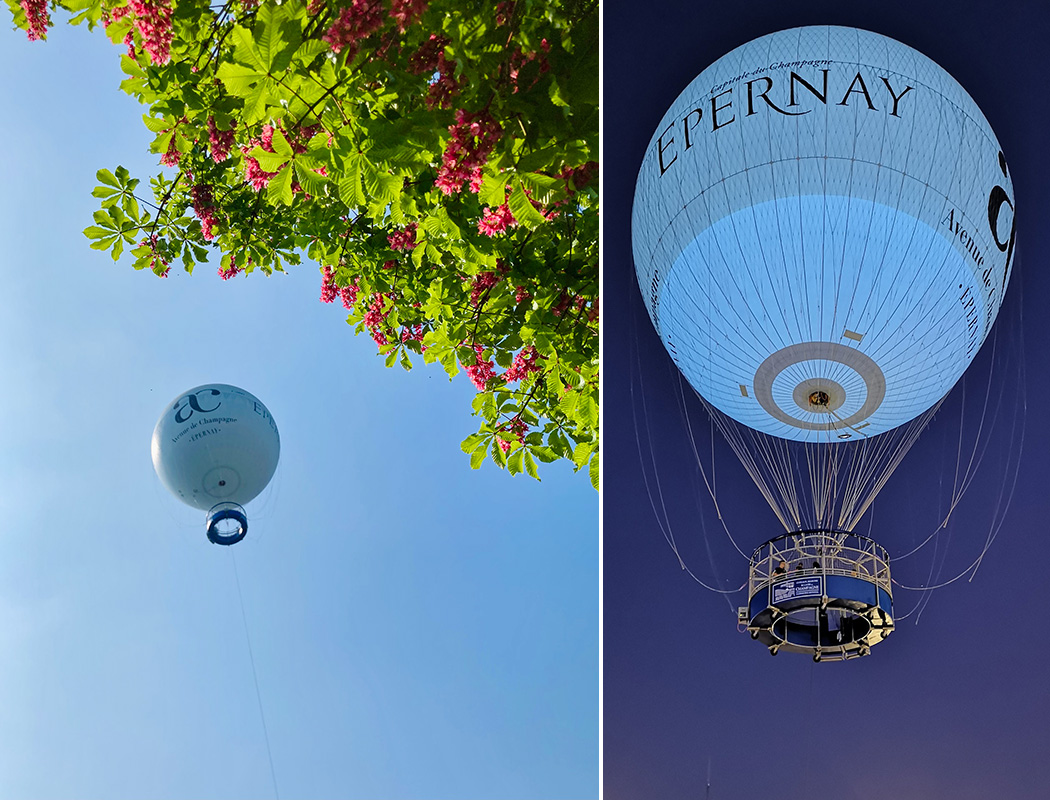Vol en Ballon Captif à Epernay